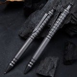 Mini Titanium Pen EDC Gadget Keychain Ballpoint Pen Practical Tactical Pen Outdoor Camping Hiking Cycling Equipment