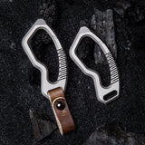 Titanium Alloy Keychain Rings Buckle for Hanging Ornament