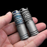 Titanium Alloy Mini LED Flashlight Portable Outdoor