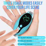 Sleep Instrument,Brain Massage Adjust Heart Rate,Headache Focus Attention,Small and Easy to Carry,Improve Deep Sleep