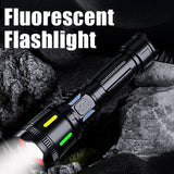 Lighting LED Flashlights High Lumens, Small Flashlight, Zoomable, Waterproof, Adjustable Brightness Flash Light for Outdoor, Emergency