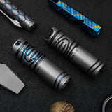 Titanium Alloy Mini LED Flashlight Portable Outdoor