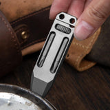 Titanium Alloy Telescopic Crowbar Camping Bottle Opener Screwdriver Wrench Outdoor EDC Hand Tools With 3 Batch Head