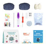 Crochetta Crochet Kit for Beginners - Crochet Starter Kit with Step-by-Step Video Tutorial