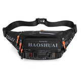 Fanny Pack for Men Women Water Resistant Large Hiking Waist Bag Pack Carrying All Phones for Running Walking Traveling