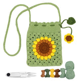 Crochet Kit for Beginners Phone Bag Beginners Adult Crochet Kit, Crochet Craft Starters Kits for Adults Include Crochet Yarn Crochet Tools Supplies and Easy Step-by-Step Video Tutorials