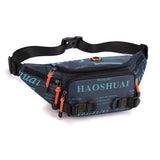 Fanny Pack for Men Women Water Resistant Large Hiking Waist Bag Pack Carrying All Phones for Running Walking Traveling