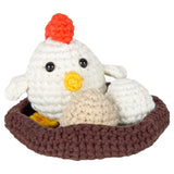 WAJIJI Crochet Kit for Beginners, Crochet Animal Kits, Amigurumi Crocheting Kit for Starters