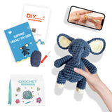 Crochetta Crochet Kit for Beginners - Crochet Starter Kit with Step-by-Step Video Tutorial