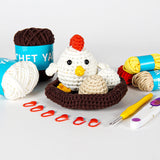 WAJIJI Crochet Kit for Beginners, Crochet Animal Kits, Amigurumi Crocheting Kit for Starters