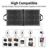 Flashfish SP100 Portable Solar Panel  100W18V