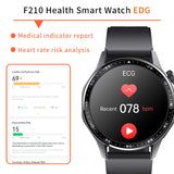 Advanced Health and Fitness Smartwatch with Tools to Manage Stress and Sleep, ECG App, SpO2, 24/7 Heart Rate