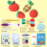 WAWAJI Animals Kit, Crochet Kit for Beginners, Crochet Starter Learn to Crochet Set with Step-by-Step Video Tutorials Instructions, Yarn, Hook, Instruction, and Accessories