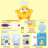 WAWAJI Animals Kit, Crochet Kit for Beginners, Crochet Starter Learn to Crochet Set with Step-by-Step Video Tutorials Instructions, Yarn, Hook, Instruction, and Accessories