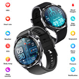 Advanced Health and Fitness Smartwatch with Tools to Manage Stress and Sleep, ECG App, SpO2, 24/7 Heart Rate