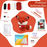 The Woobles Easy Peasy Beginner Bundle Crochet Kit with Crochet Kit Bundle for Beginners