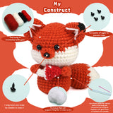 The Woobles Easy Peasy Beginner Bundle Crochet Kit with Crochet Kit Bundle for Beginners