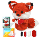 The Woobles Easy Peasy Beginner Bundle Crochet Kit with Crochet Kit Bundle for Beginners