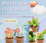 DIY Knitting Supplies Crochet Starter Kit with Step-by-Step Video Tutorials, Learn to Crochet Kits for Adults and Kids