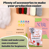 Animal Crocheting Knitting Kit with Step-by-Step Video Tutorials, Gift for Adults Kids