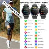 Healthy Blood Oxygen Smart Watch Men ECG+PPG Precise Body Temperature Heart Rate Monitor Smartwatch HRV Blood Pressure Watches