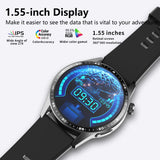 Healthy Blood Oxygen Smart Watch Men ECG+PPG Precise Body Temperature Heart Rate Monitor Smartwatch HRV Blood Pressure Watches