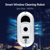 Electric Window Cleaning Robot, Automatic Window Cleaning Tool with Intelligent Path Planning,Anti-Falling&Edge Detection Technology for Interior/Exterior