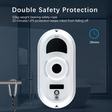 Electric Window Cleaning Robot, Automatic Window Cleaning Tool with Intelligent Path Planning,Anti-Falling&Edge Detection Technology for Interior/Exterior