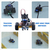 UNO Smart Robot Car Kit for Arduino Robotics for Kids Ages 8-12 12-16 STEM Toys Science Kits Coding Robots Toys