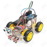 STEM DIY 4WD Smart Robot Car Kit Robot Toy